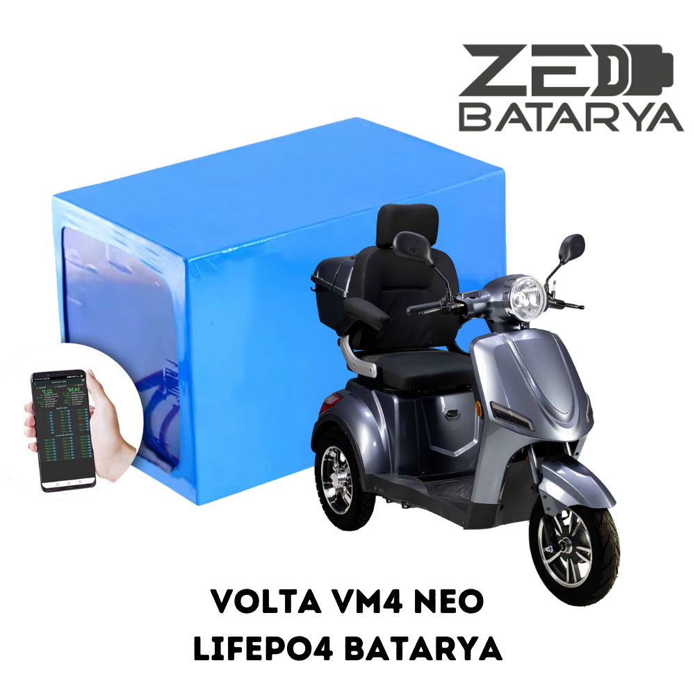 Volta VM4 NEO Lifepo4 batarya Volta VM4 NEO Akü