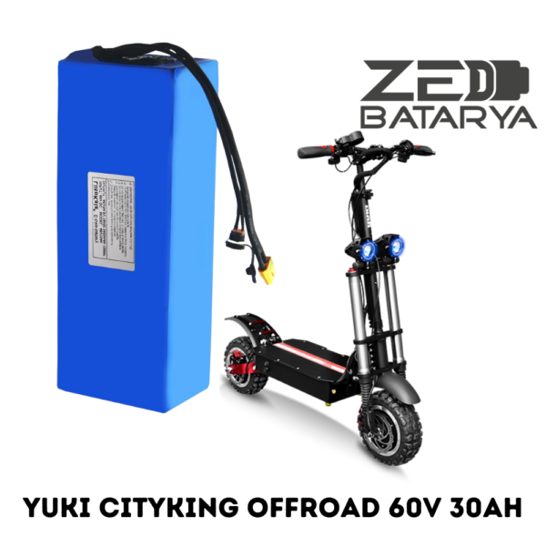 Yuki CITYKING OFFROAD Scooter Batarya